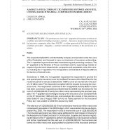 Ajaokuta Steel Co. Ltd & 2 Ors v. Corporate Insurers Ltd