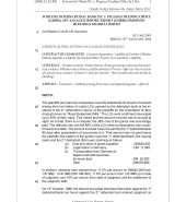 Fortune Int’l Bank Plc v. Pegasus Trading Office & 2 Ors