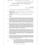 Leadway Assurance Co. Ltd v. Zeco Nigeria Ltd
