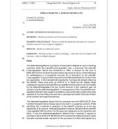 Omega Bank Plc v. Bawak Nigeria Ltd