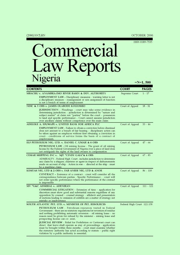 October 2006 - Volume