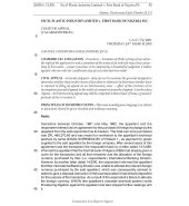 Excel Plastic Industry Limited v. First Bank of Nigeria Plc