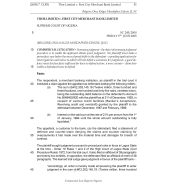 Thor Limited v. First City Merchant Bank Limited