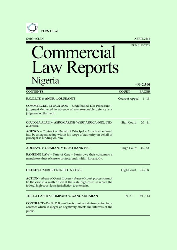 April 2016 - Volume