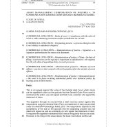 ASSET MANAGEMENT CORP. OF NIGERIA v. T3 COMMUNICATION LTD. & ANOR