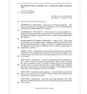 Bronwen Energy Trading Ltd. v. Crescent Africa (Ghana) Ltd.