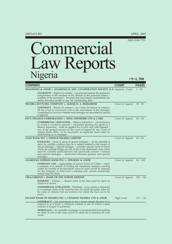 April 2007 - Volume