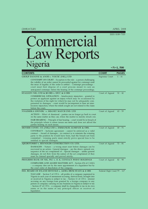 April 2008 - Volume