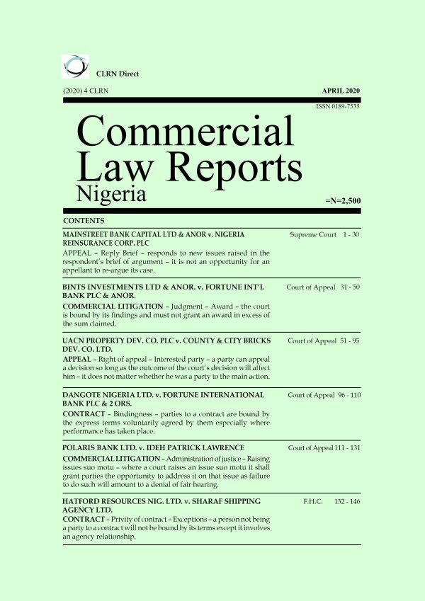 April 2020 - Volume