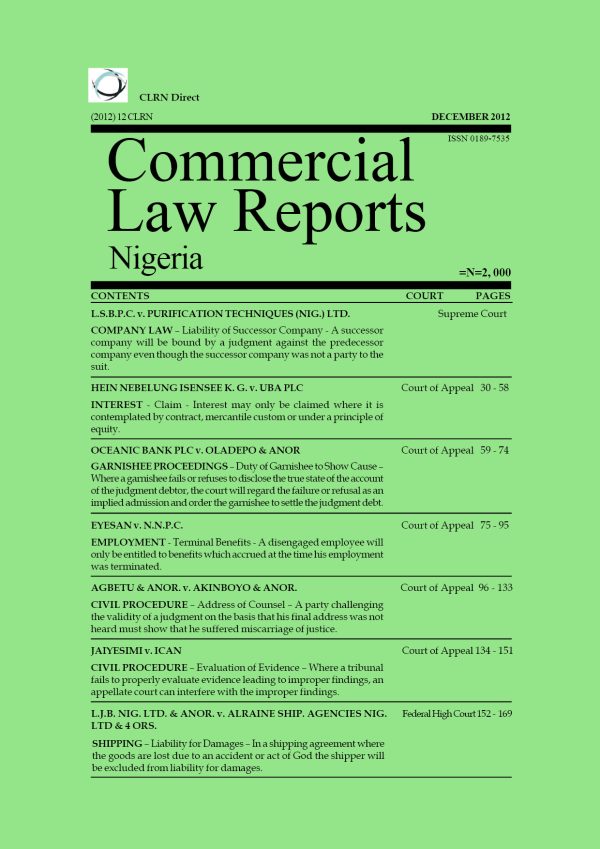 December 2012 - Volume