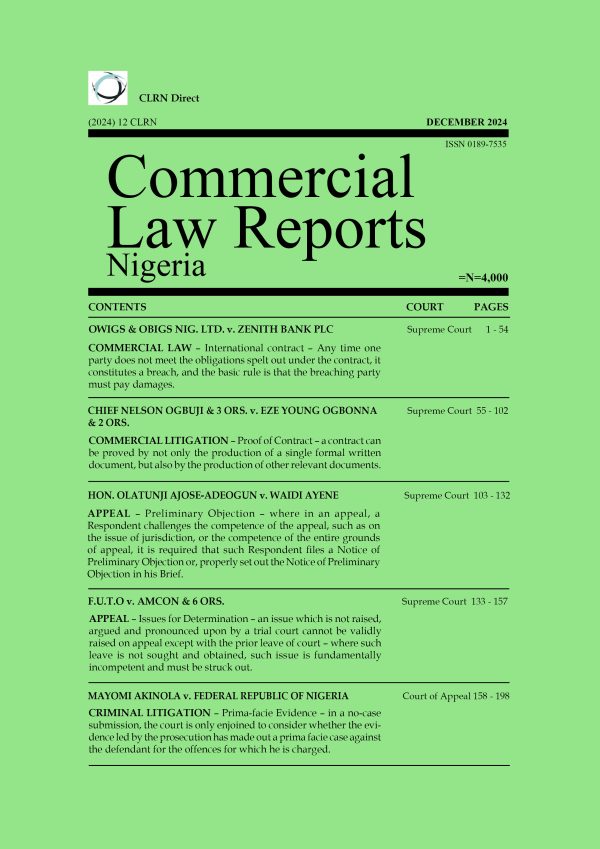 December 2024 - Volume