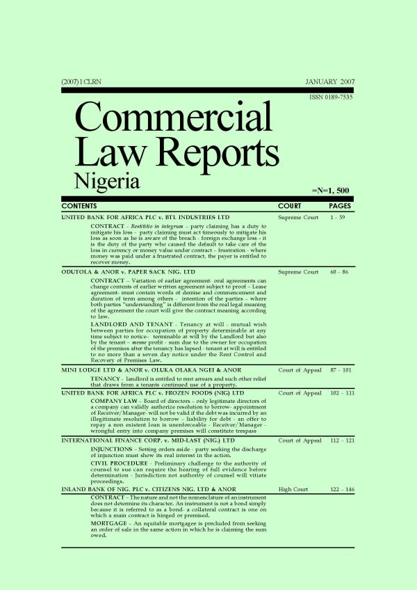 January 2007 - Volume