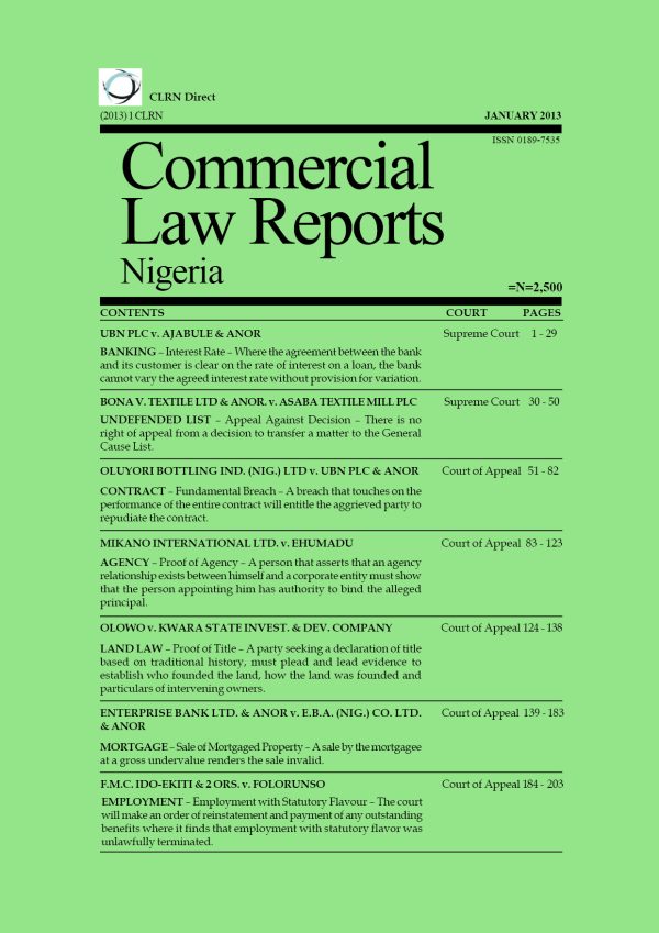 January 2013 - Volume