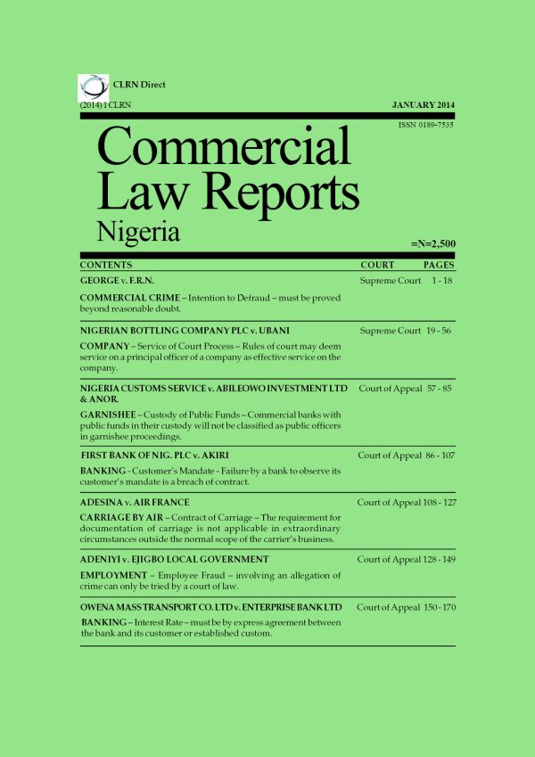 January 2014 - Volume