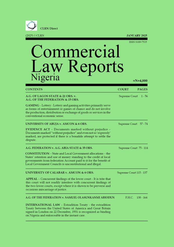 January 2025 - Volume