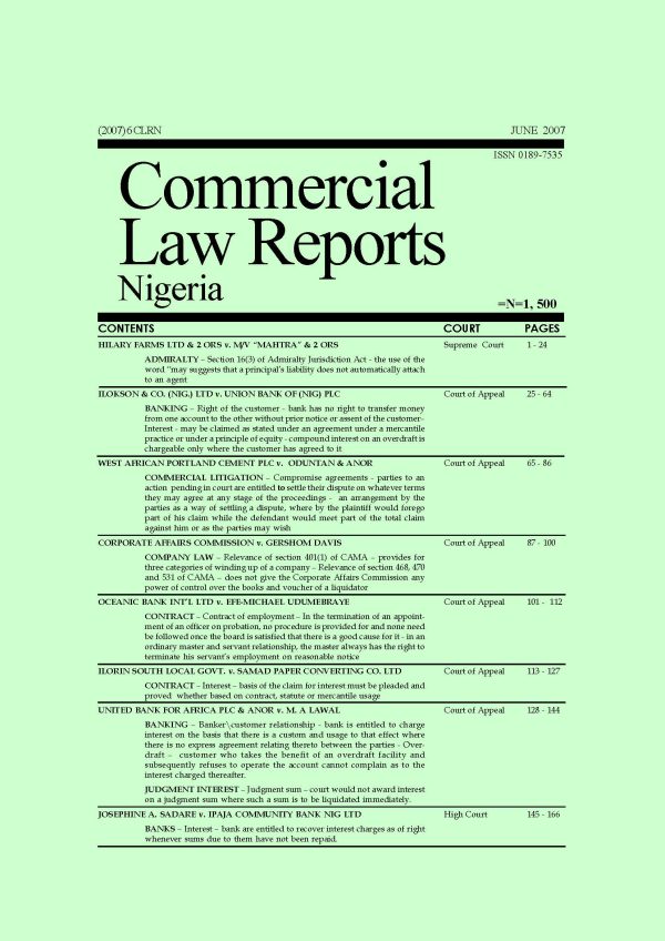 June 2007 - Volume