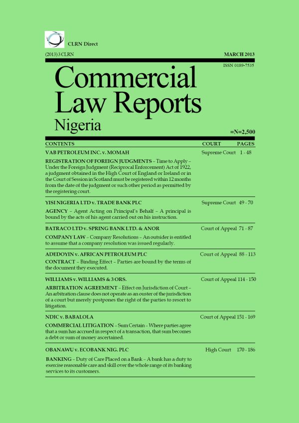 March 2013 - Volume