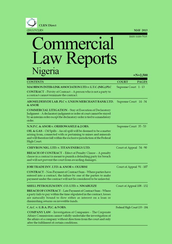 May 2013 - Volume
