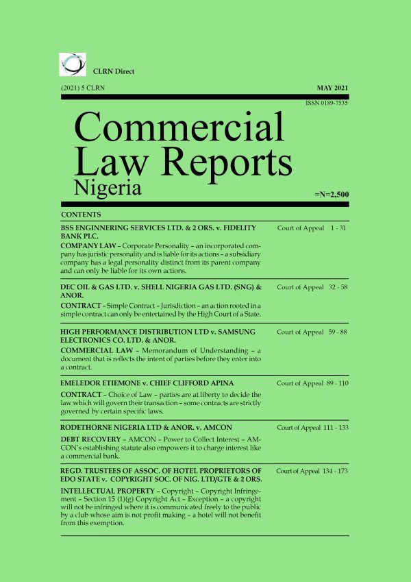 May 2021 - Volume