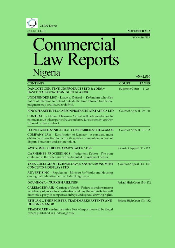 November 2013 - Volume