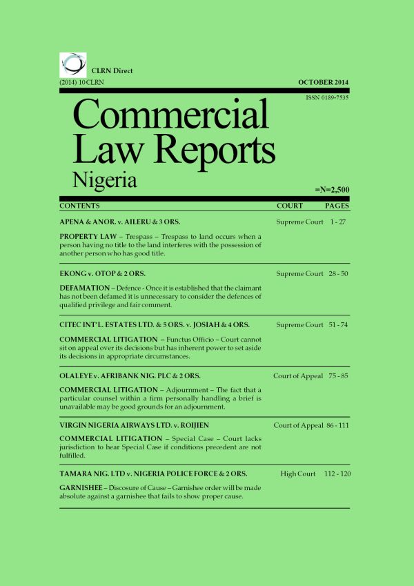 October 2014 - Volume