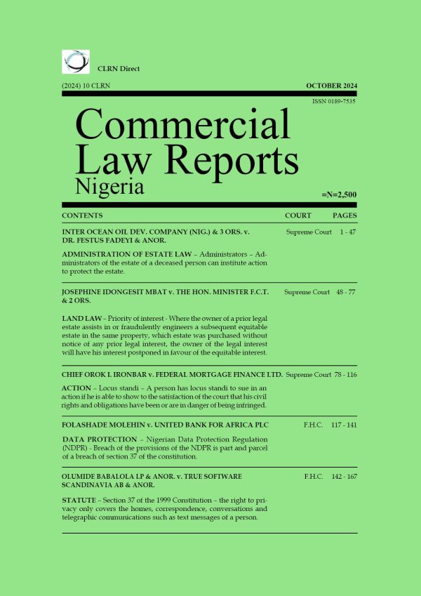 October 2024 - Volume