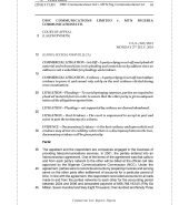 DISC Communications Ltd v. MTN Nig. Communications Ltd.