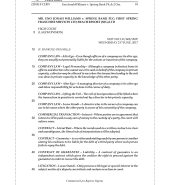Eno Jonah Williams v. Spring Bank Plc & 2 Ors.