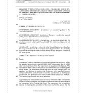 FELSHADE INT’L (NIG.) LTD v. TRAFIGURA BEHEER B.V. AMSTERDAM