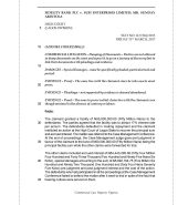 Fidelity Bank Plc v. Sufi Enterprises Ltd. & Anor.