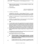 Heritage Bank Ltd. v. Oil Link Shipping Ltd. & Anor.