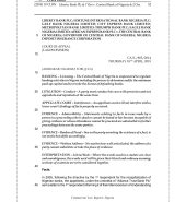 LIBERTY BANK PLC & 7 ORS. v. CENTRAL BANK OF NIGERIA & 2 ORS.