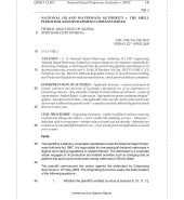 National Inland Waterways Authority v. SPDC