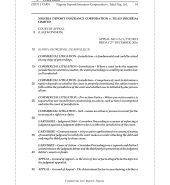 Nigeria Deposit Insurance Corporation v. Tilad Nig. Ltd.