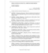 Omega Savings & Loans Ltd. v. Heritage Bank Ltd.