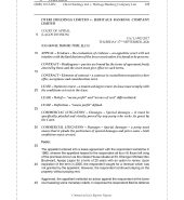 OTERI HOLDINGS LTD v. HERITAGE BANKING COMPANY LTD.