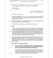 Plus Petroleum Ltd. v. Cast Oil & Gas Ltd.