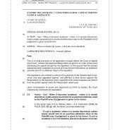 STANBIC IBTC BANK PLC v. LONGTERM GLOBAL CAPITAL LTD. & ANOR.
