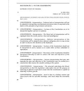 Skye Bank Plc v. Victor Anaemem Iwu