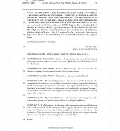 U.O.O. Nigeria Plc v. Mr. Maribe Okafor & 13 Ors.