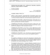 UNITED BANK FOR AFRICA PLC v. IDERA-OLU TRADING CO. LTD. & ANOR