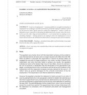 Bashiru Atanda v. H. Saffeiddine Transport Ltd