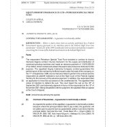Equity Indemnity Insurance Co. Ltd. v. PSTF
