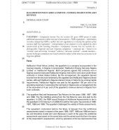 Halliburton West Africa Ltd v. FBIR