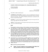 Leasing Company of Nig. Ltd v. Tiger Industries Ltd