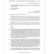 Oceanic Bank Int’l Ltd v. Efe-Michael Udumebraye