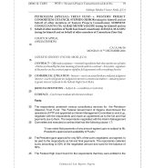 PSTF v. Western Project Consortium Ltd & 4 Ors